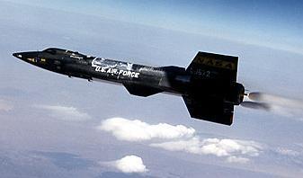 X-15 in flight